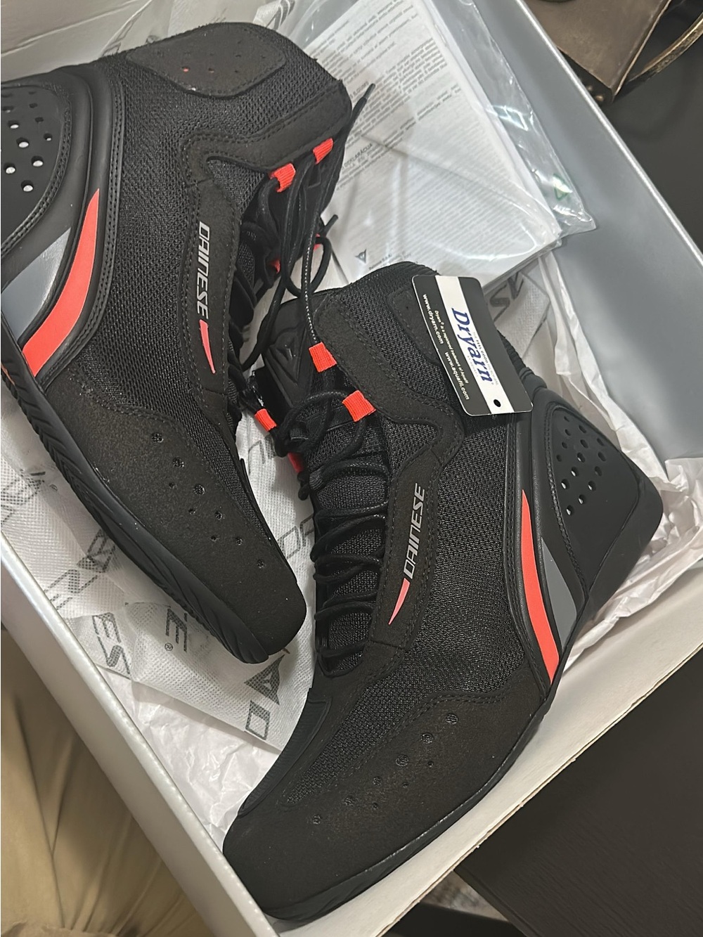 Dainese motorcycle riding boots  D1 AIR Size
8.5